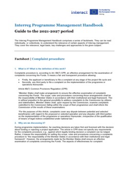 Programme Management Handbook