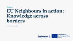 EU Neighbours in action: Knowledge across borders
