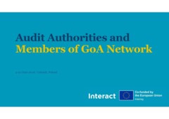 Audit Authorities and GoA Network 2026