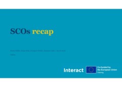 SCOs recap